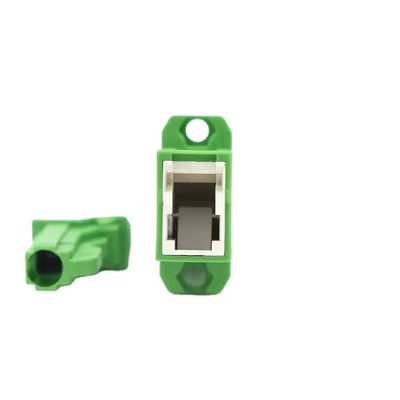 Simplex Fiber Optik Adaptör, Flanşlı SM SX E2000 APC Adaptörü