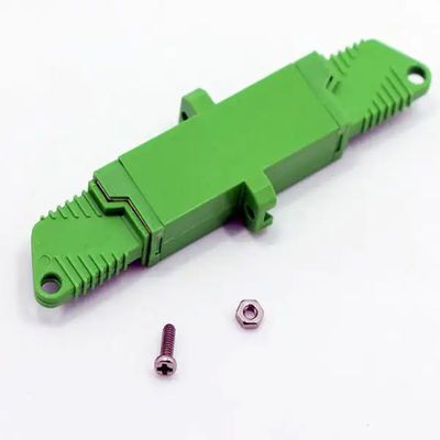 Simplex Fiber Optik Adaptör, Flanşlı SM SX E2000 APC Adaptörü