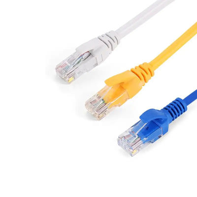 İletişim için Sftp Büküm Çiftleri Ethernet Yama Kablosu Rj45 Cat5 Cat7 Cat6