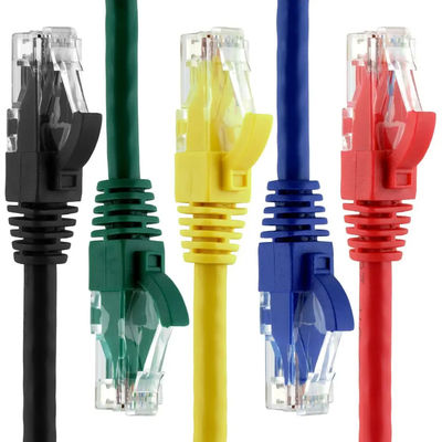 İletişim Ağı için 23Awg Rj45 Ethernet Yama Kablosu Utp Cat6 1M