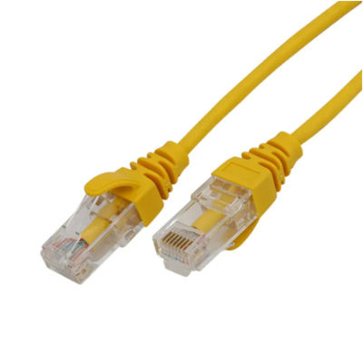 Özelleştirilmiş Cat6A Ethernet Yama Kablosu, 5m 1m Uzunluklu S FTP İnce Yama Kablosu