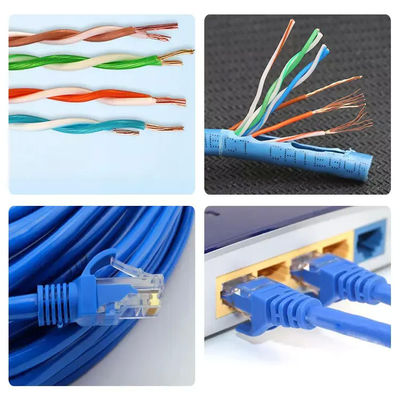 Özelleştirilmiş Cat6A Ethernet Yama Kablosu, 5m 1m Uzunluklu S FTP İnce Yama Kablosu