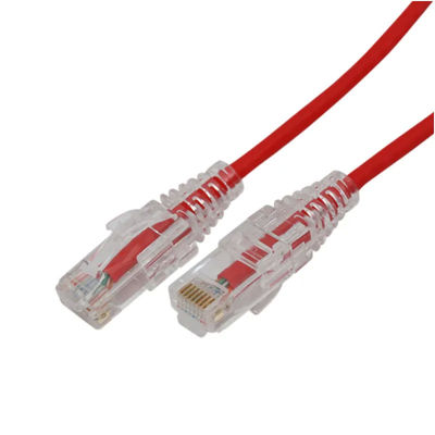 Yönetim Ağı için 1000Mbps Ethernet Yama Kablosu, Rj45 Cat6a Yama Kablosu