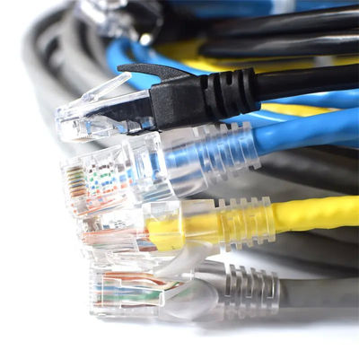 Yönetim Ağı için 1000Mbps Ethernet Yama Kablosu, Rj45 Cat6a Yama Kablosu