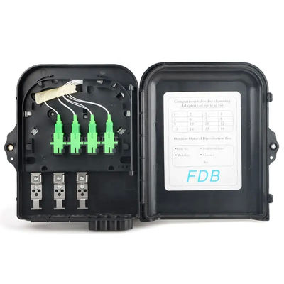 NAP ODP FTB FTTH Kesilmemiş Kablo Fiber Erişimi için 8 Çekirdekli Fiber Optik Terminal Kutusu