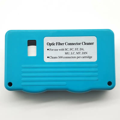 SC ST FC LC için Kaset Tipi Fiber Optik Konnektör Temizleyici