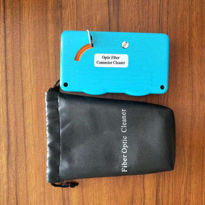 SC ST FC LC için Kaset Tipi Fiber Optik Konnektör Temizleyici