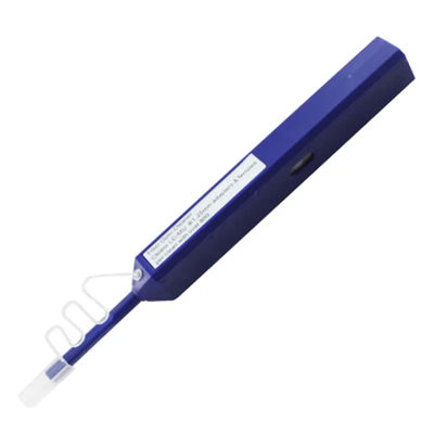 1.25mm Yüksük Fiber Kablo Aksesuarları, LC MU Tek Tıkla Fiber Optik Temizleme Kalemi