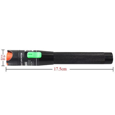 FTTH Fiber Optik Kalem Tipi Görsel Hata Bulucu 650nm için 10mw