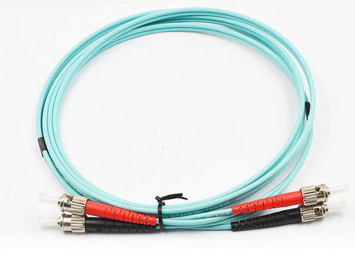 OM3 Fiber Kablo Montajı Fiber Optic Jumpers veya Patchcords 5.0mm