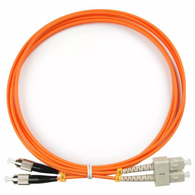 Özelleştirilmiş OFNP Optik Fiber Patch Kablosu 45dB Nem ≤85%RH