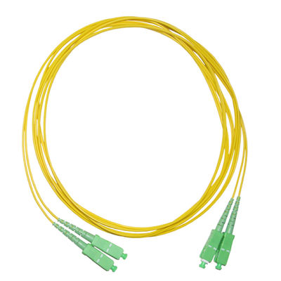 Özel Fiber Optic Patch Kablosu PVC 2.0mm 3.0mm ≤85%RH Nem