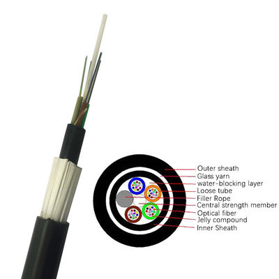 200N kablo germe dayanıklılığı ile çok esnek fiber optik tel