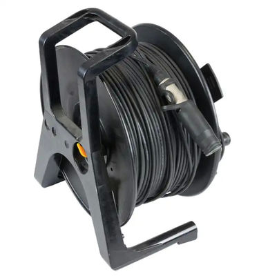 PC Plastik PCD380 Uygulanabilir Taktiksel Fiber Optik Kablo Roller Kırılmaz Boş Kablo Davul Bobini