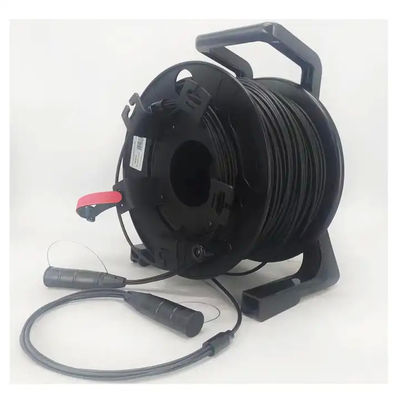 500 metrelik endüstriyel otomatik kablo rulo acil iç mekan dış fiber optik yama